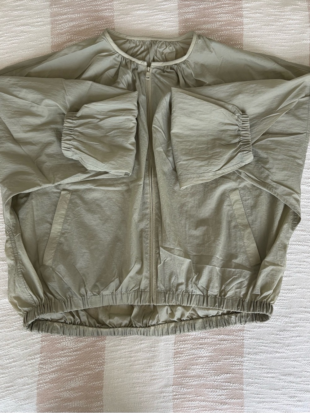 Uniqlo Light Sage Bomber Jacket
